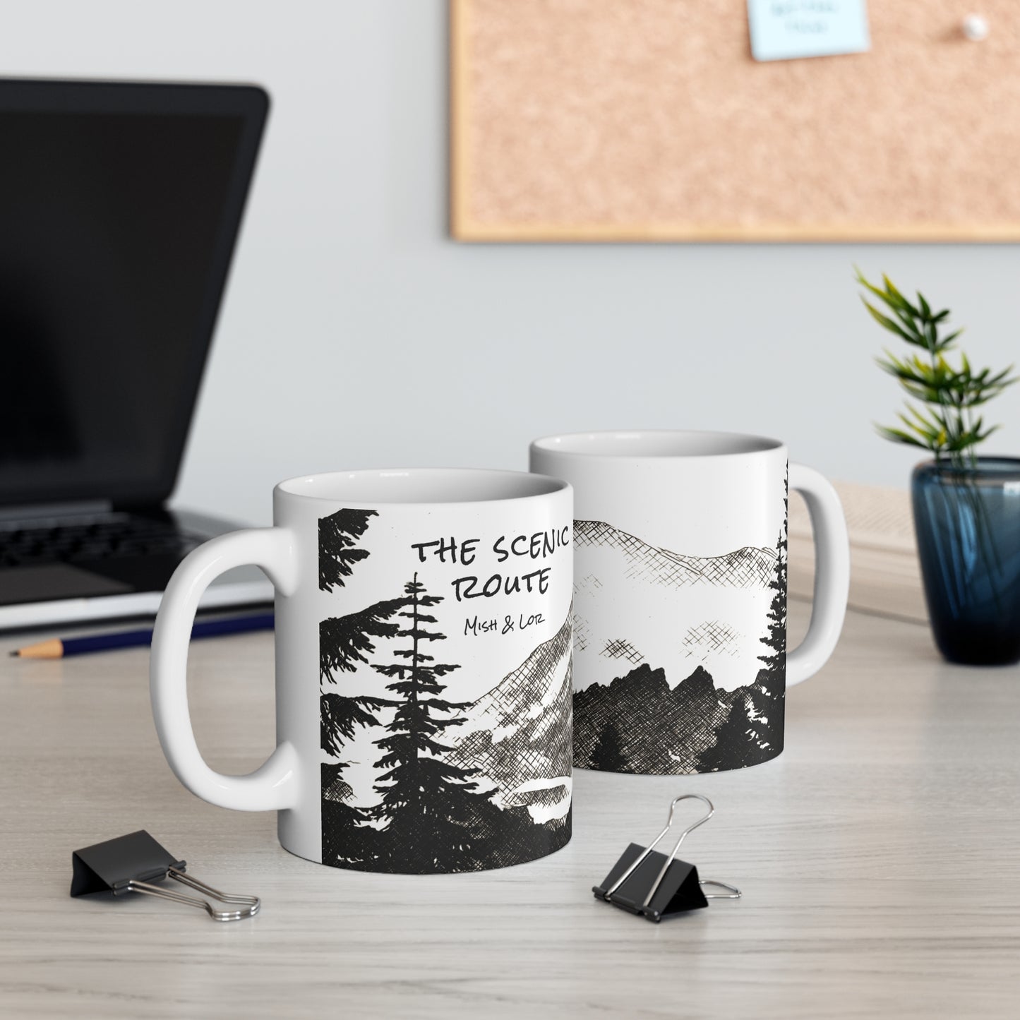 The Scenic Route 11oz Ceramic Coffee Mug
