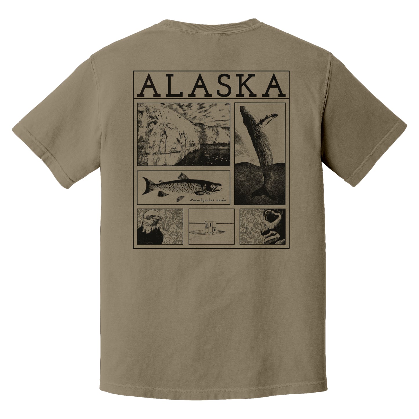 Coastal Alaska Unisex T-shirt