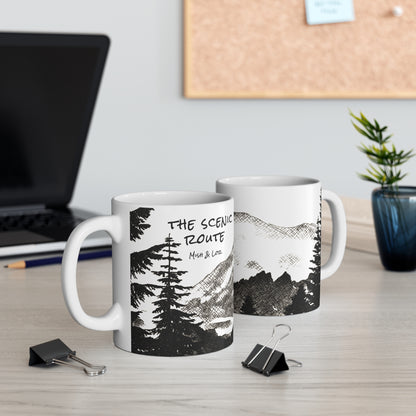 The Scenic Route 11oz Ceramic Coffee Mug