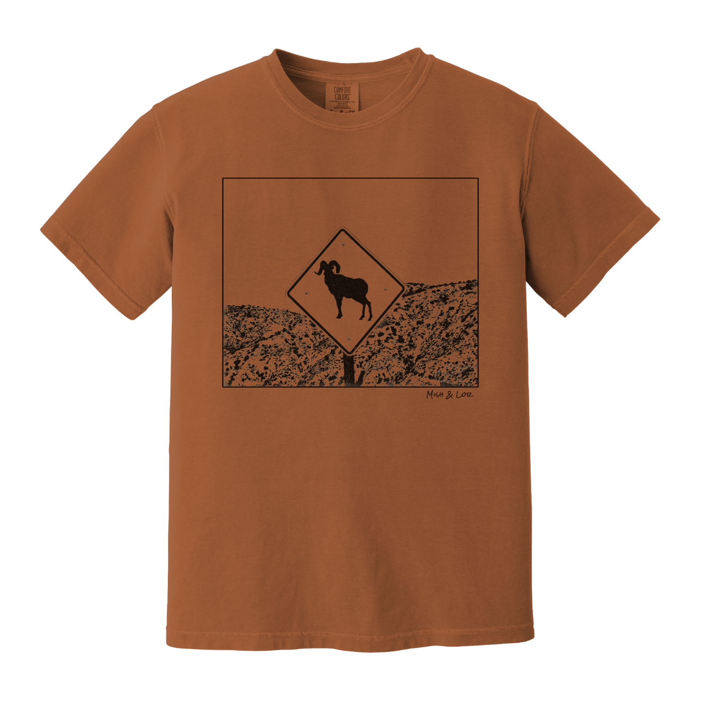 Bighorn Crossing Cotton Unisex T-shirt