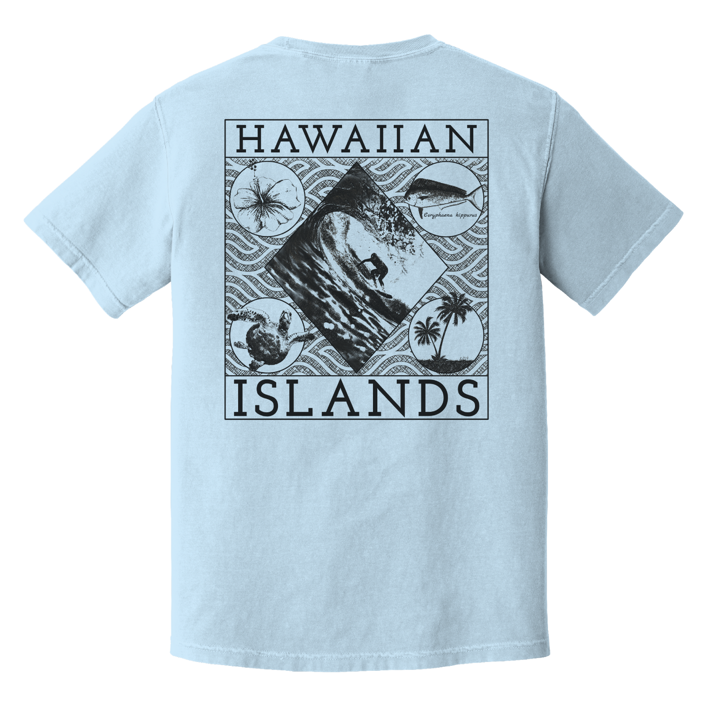 Hawaiian Islands Unisex T-Shirt