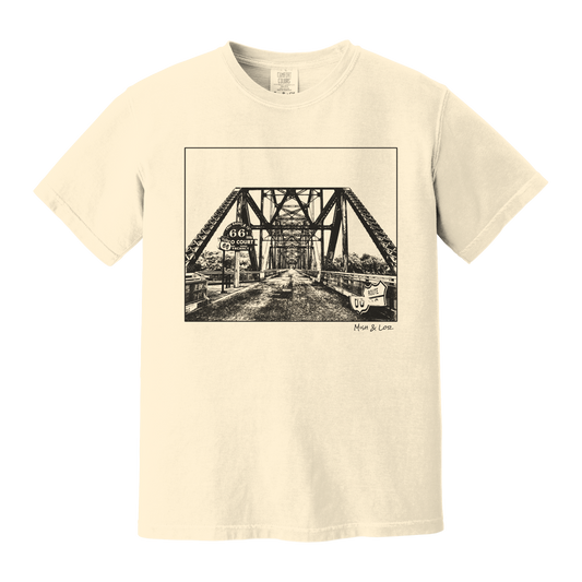 Old Route 66 Cotton Unisex T-shirt