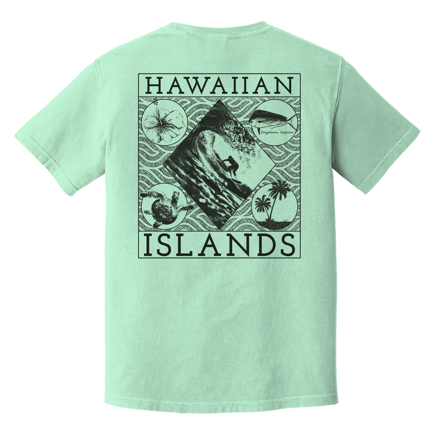 Hawaiian Islands Unisex T-Shirt