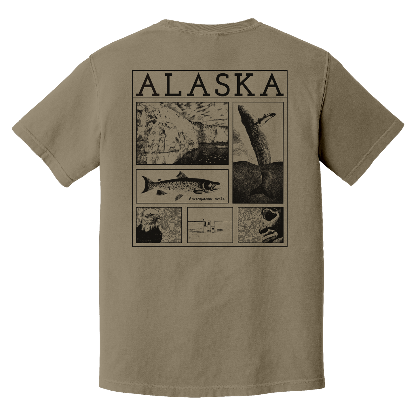 Coastal Alaska Unisex T-shirt