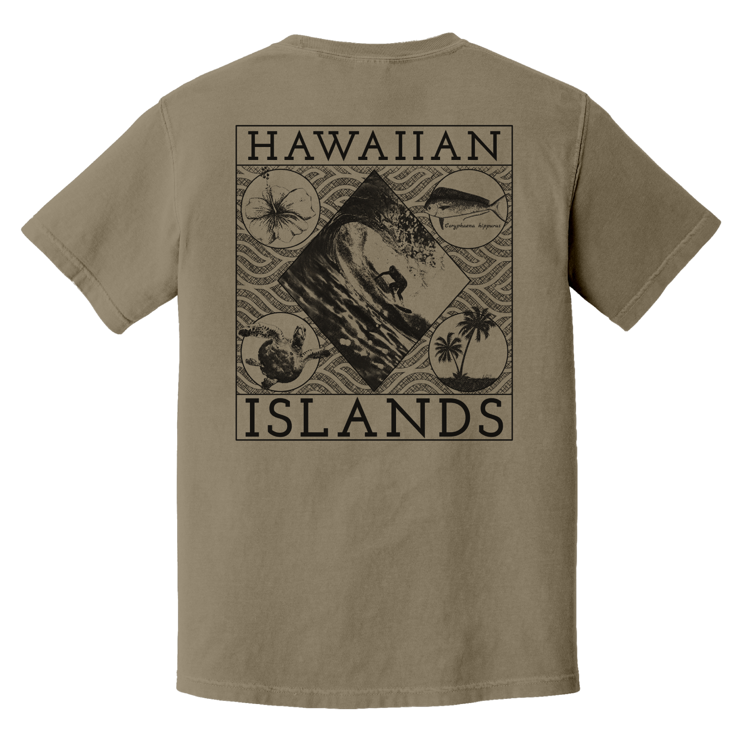 Hawaiian Islands Unisex T-Shirt