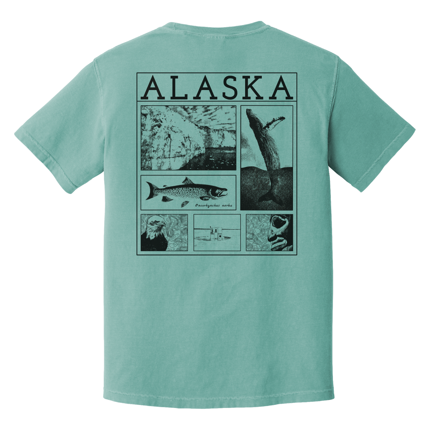 Coastal Alaska Unisex T-shirt