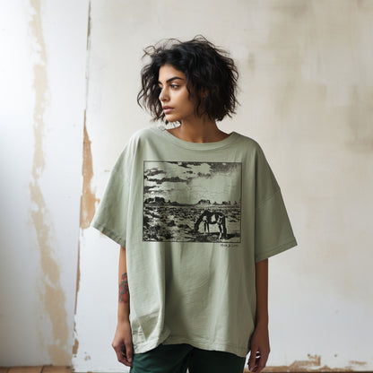 Desert Horse Cotton T-shirt